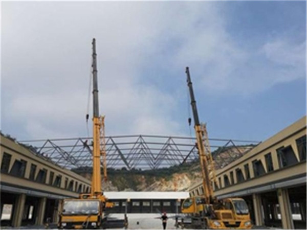 山东仓储物流网架生产厂家案例